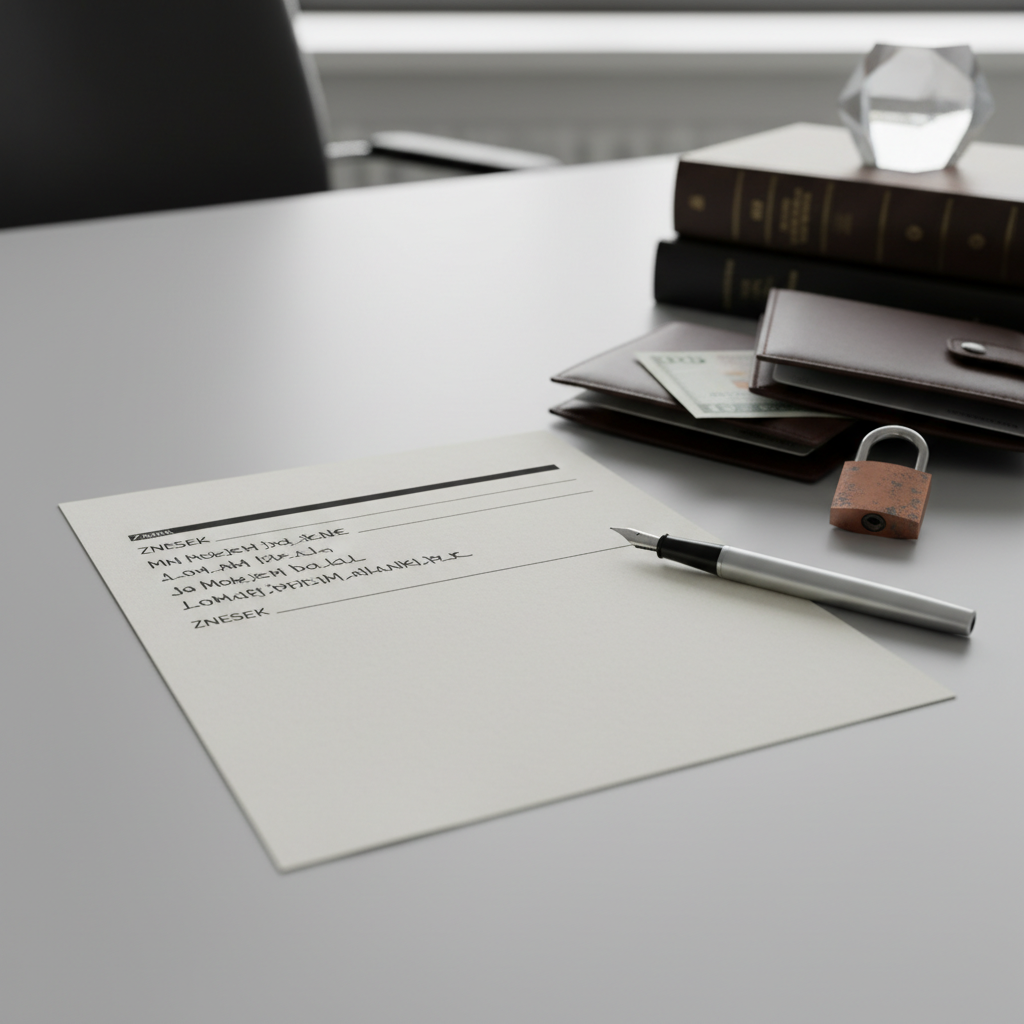 Kaj pomeni bianko menica in zakaj jo banke še vedno uporabljajo