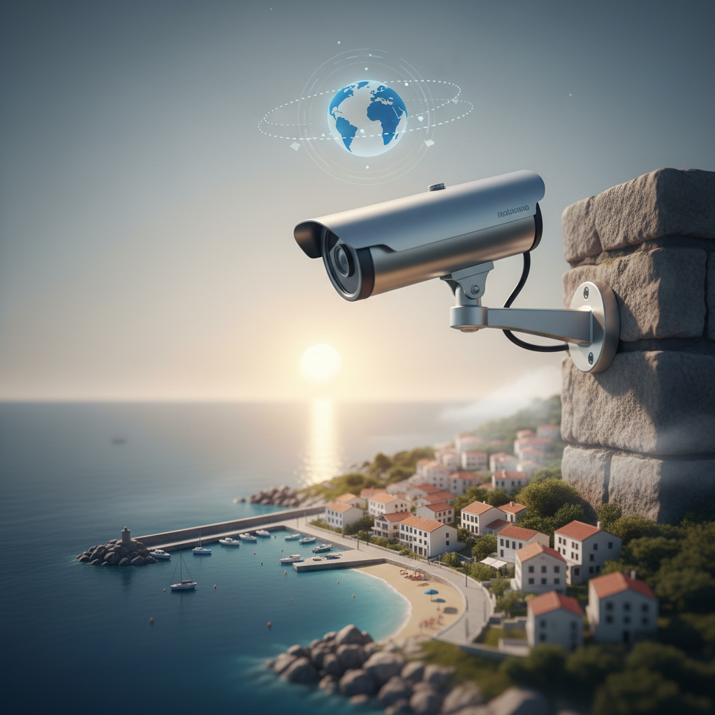 Kaj razkriva spletna kamera v Izoli v teh dneh