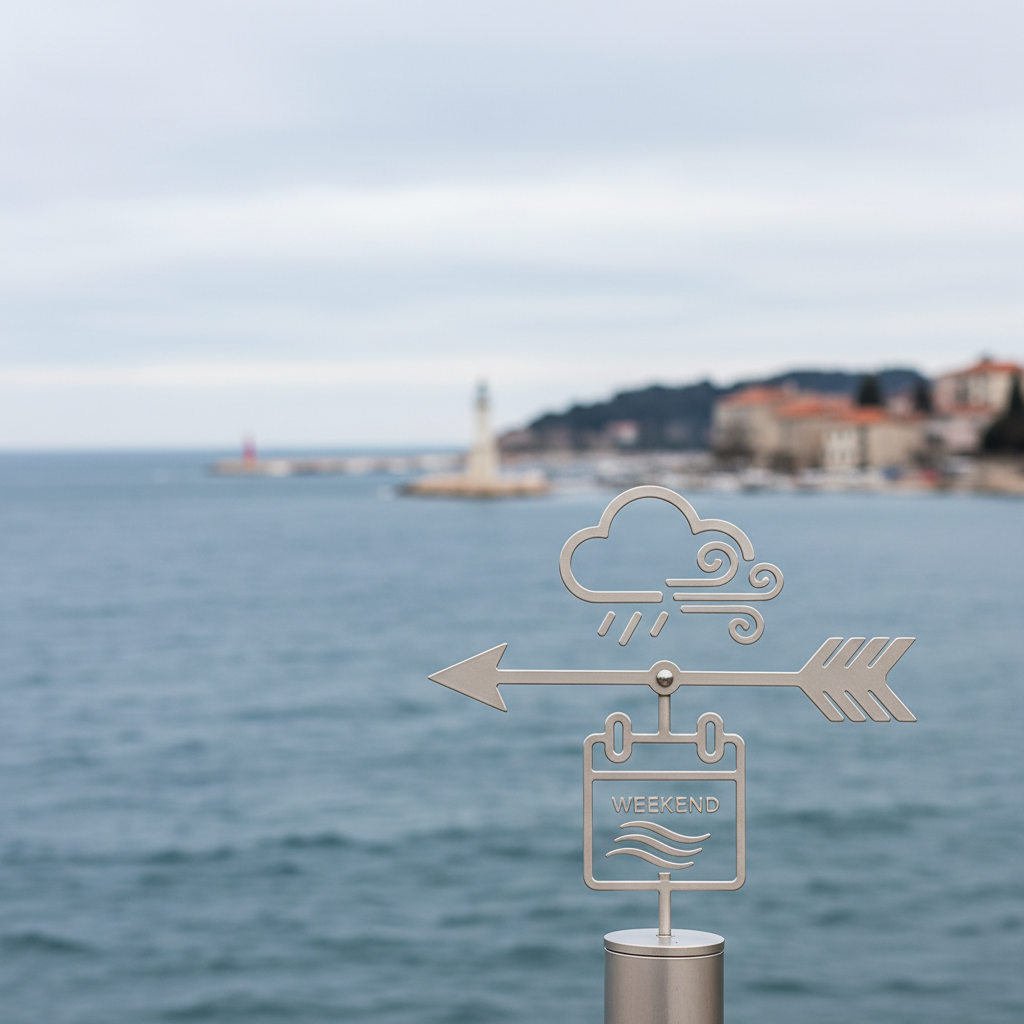 Kako bo vreme v Portorožu vplivalo na prihajajoči konec tedna