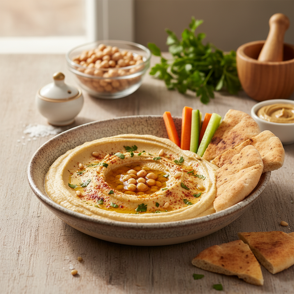 Preprost recept za humus, ki bo navdušil v vsaki kuhinji