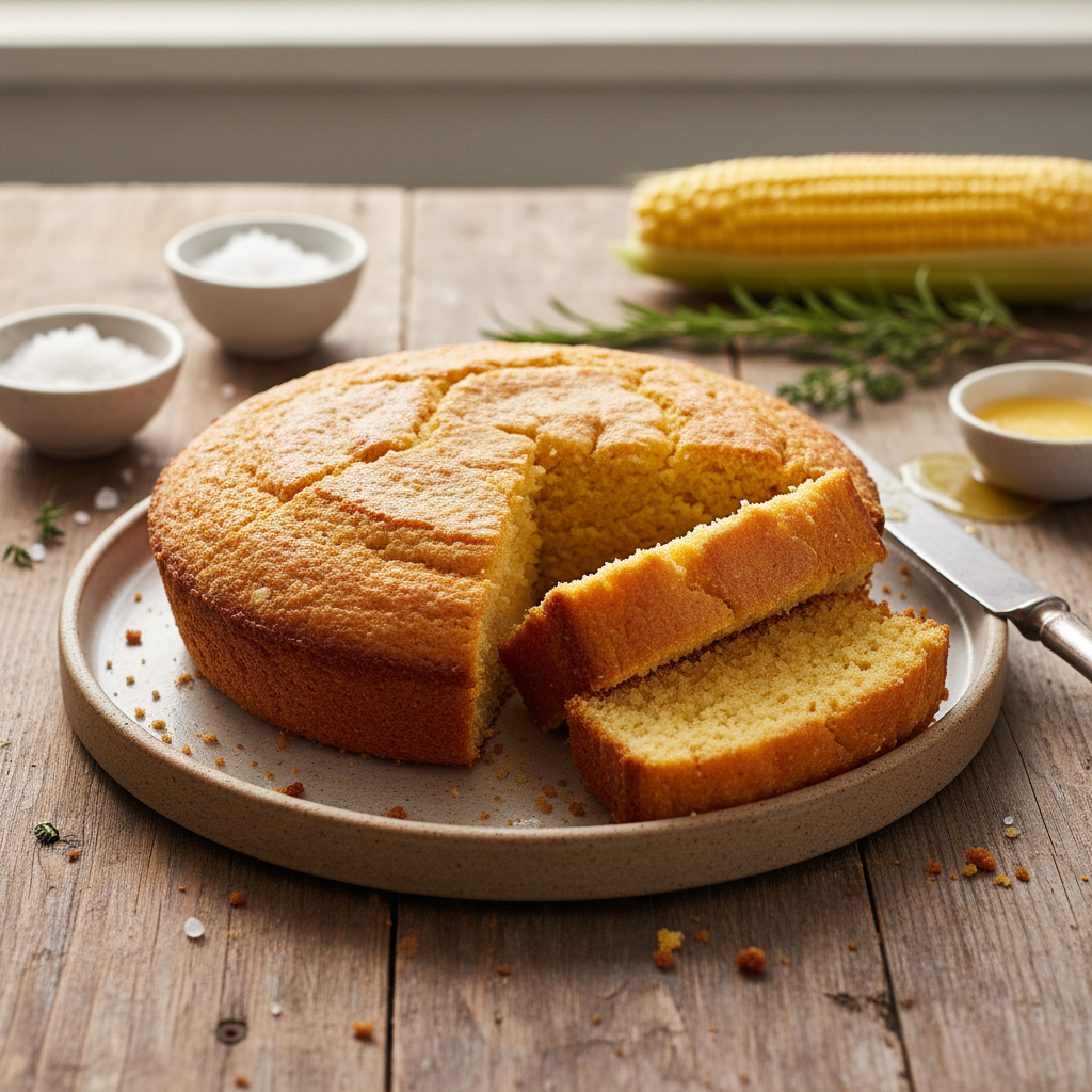 Preprost recept za koruzni kruh, ki vedno uspe