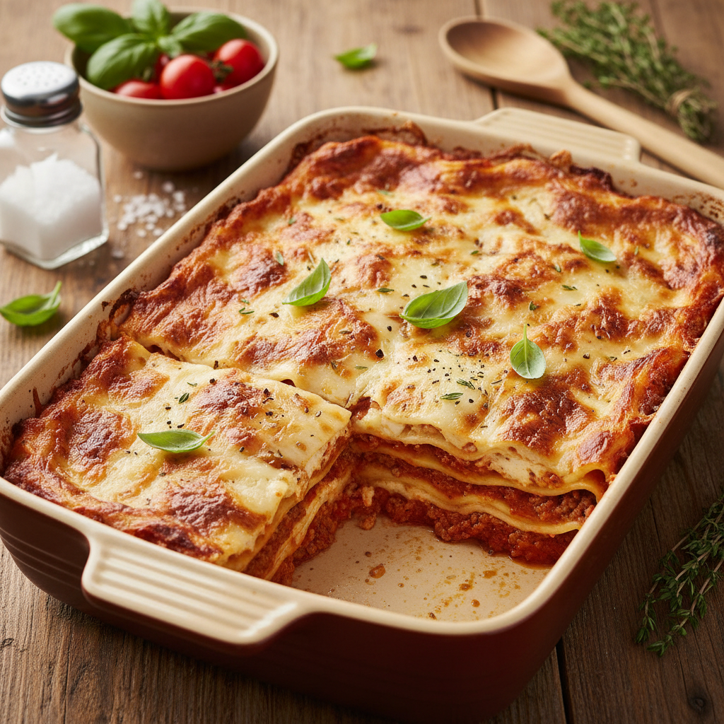 Preprost recept za lazanjo, ki vedno uspe