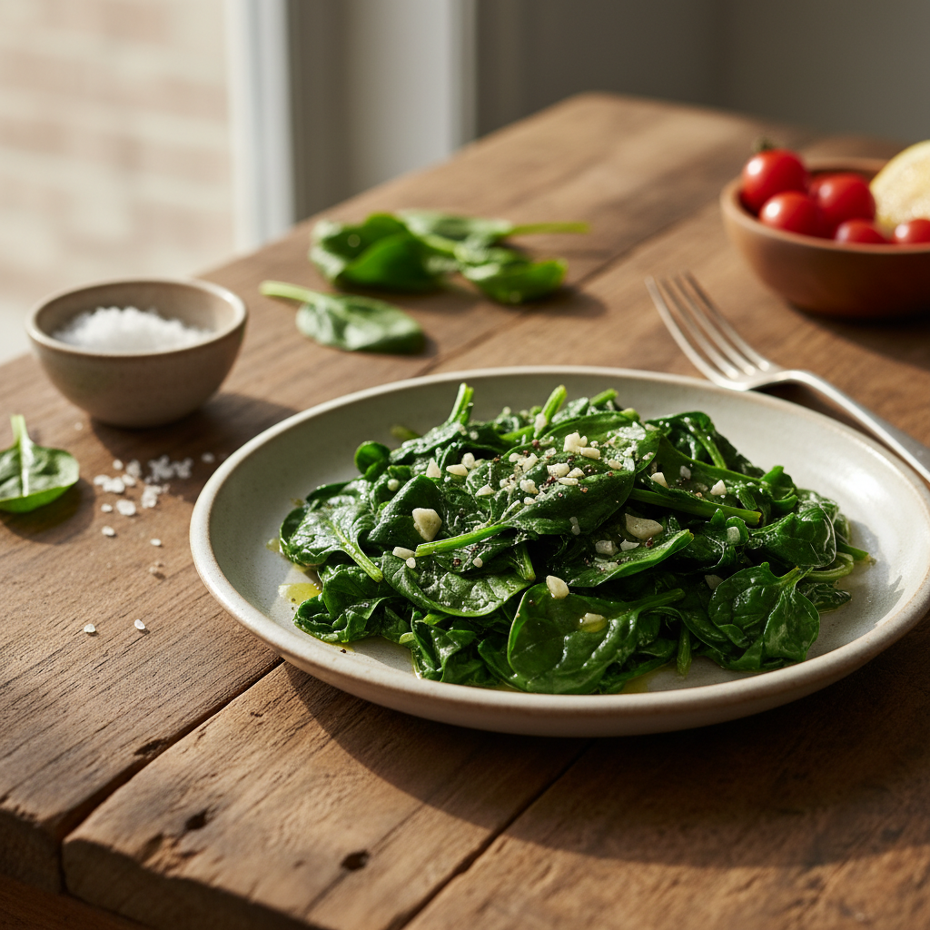 Preprost recept za svežo špinačo, ki vas bo navdušil