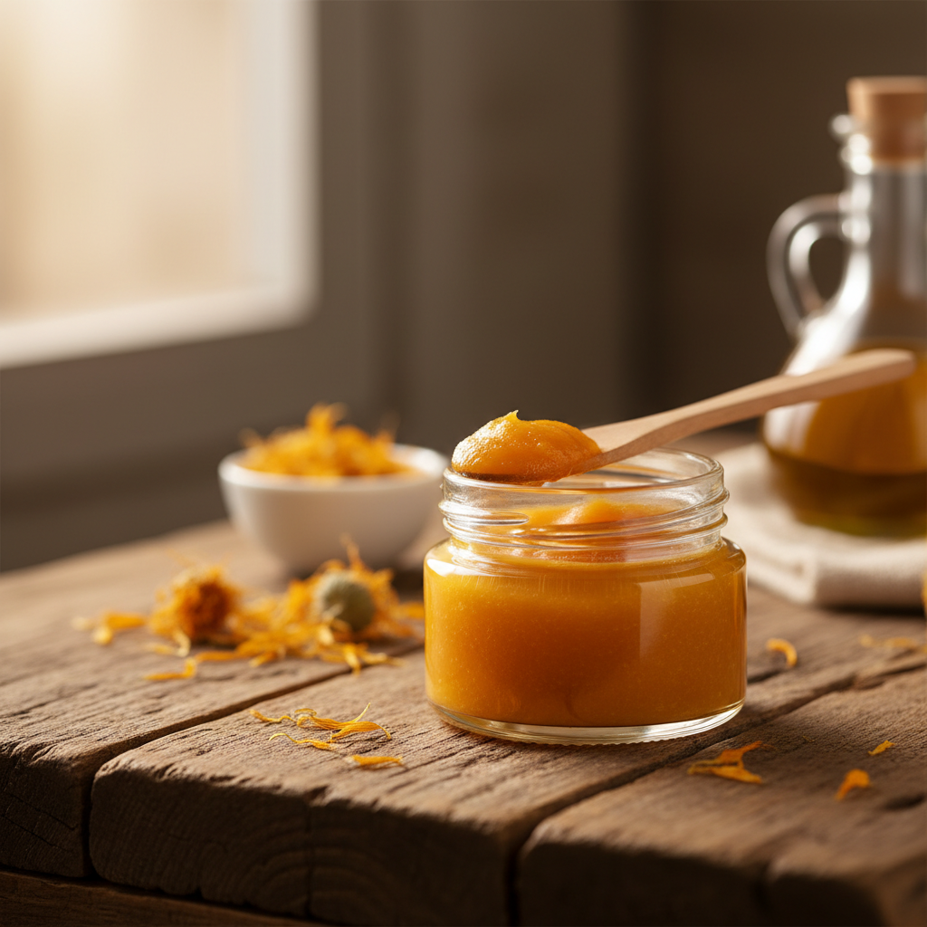 Domača ognjičeva krema: Preprost recept za naravno nego