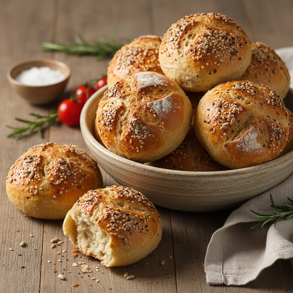 Domače žemlje: Preprost recept, ki prekaša vse pekarne