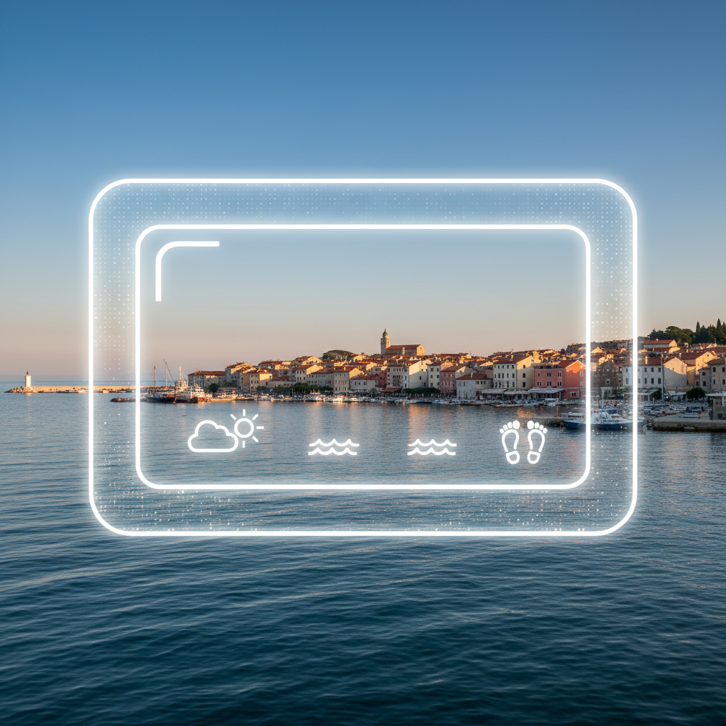 Izola v živo: Preverite trenutno stanje na obali