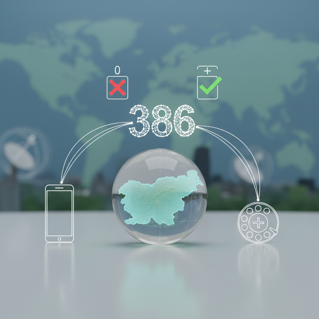 Klicna številka Slovenije: Kako klicati iz tujine?