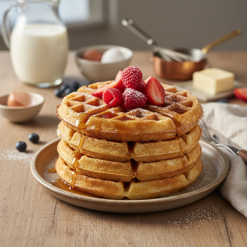 Najboljši recept za vaflje: Pripravite popoln zajtrk