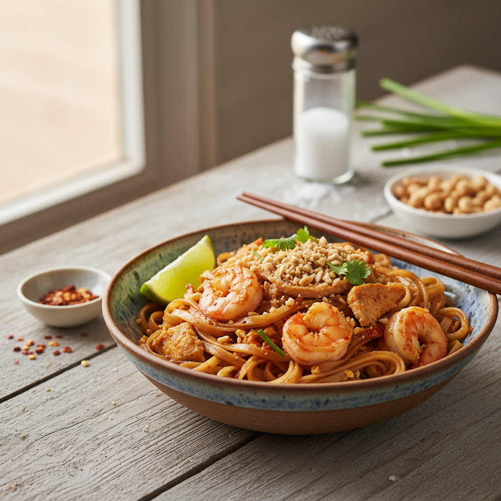 Pad thai: Recept za legendarno tajsko jed kar doma