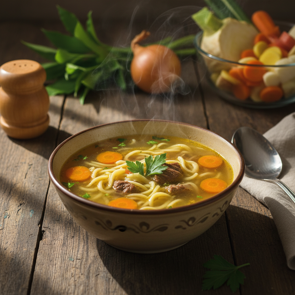 Popolna goveja juha: Recept za bister in bogat okus