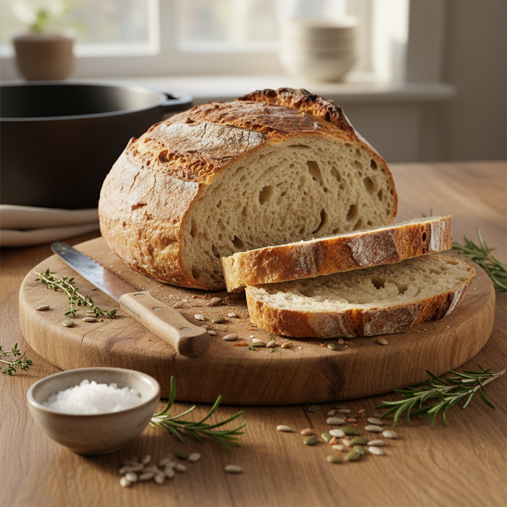 Recept za domač kruh: Skrivnost za hrustljavo skorjico