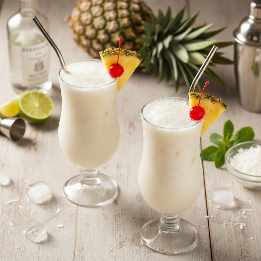Recept za domačo pino colado: Popolna poletna osvežitev