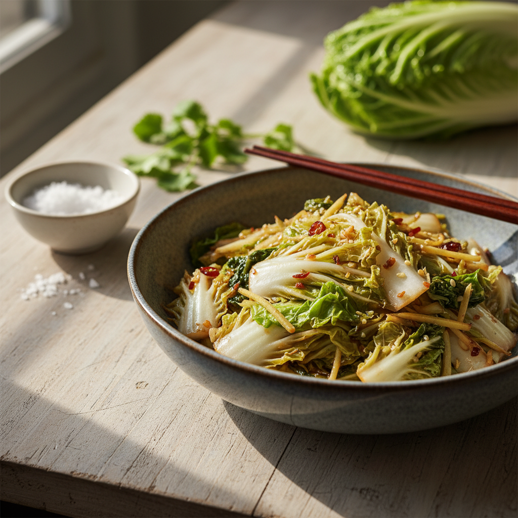 Recept za kitajsko zelje: Hitro kosilo, ki navduši