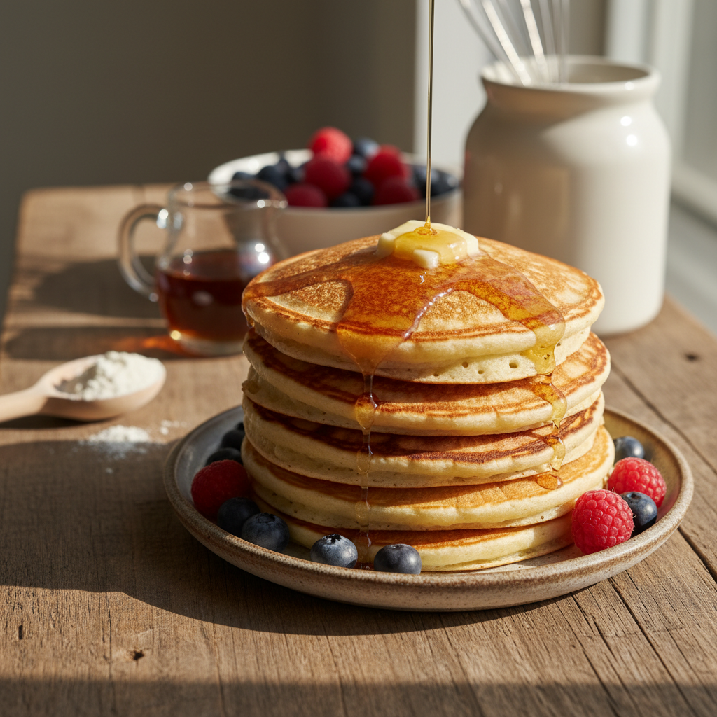 Recept za najbolj puhaste ameriške palačinke