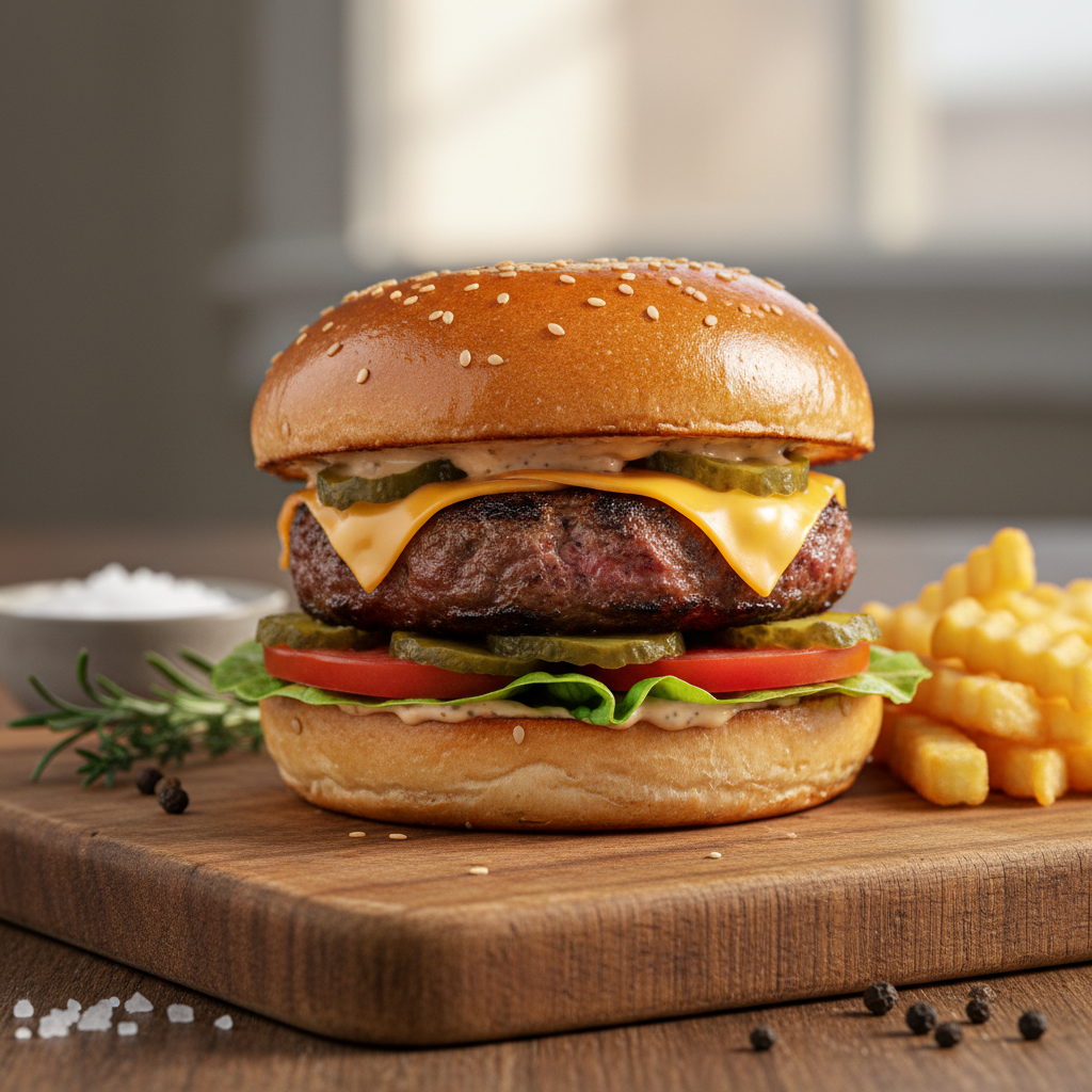 Recept za popoln burger: Skrivnost sočnosti mojstrov