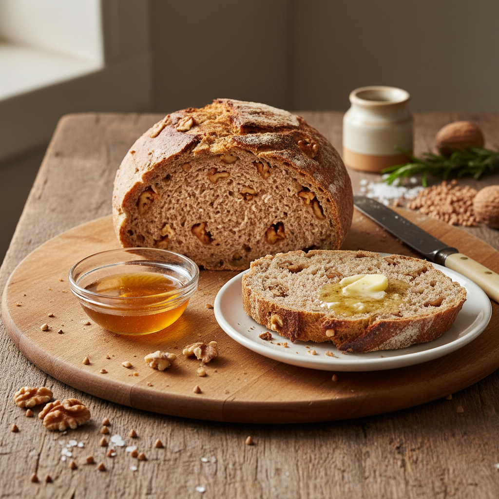 Ajdov kruh z orehi: Recept, ki uspe prav vsakič