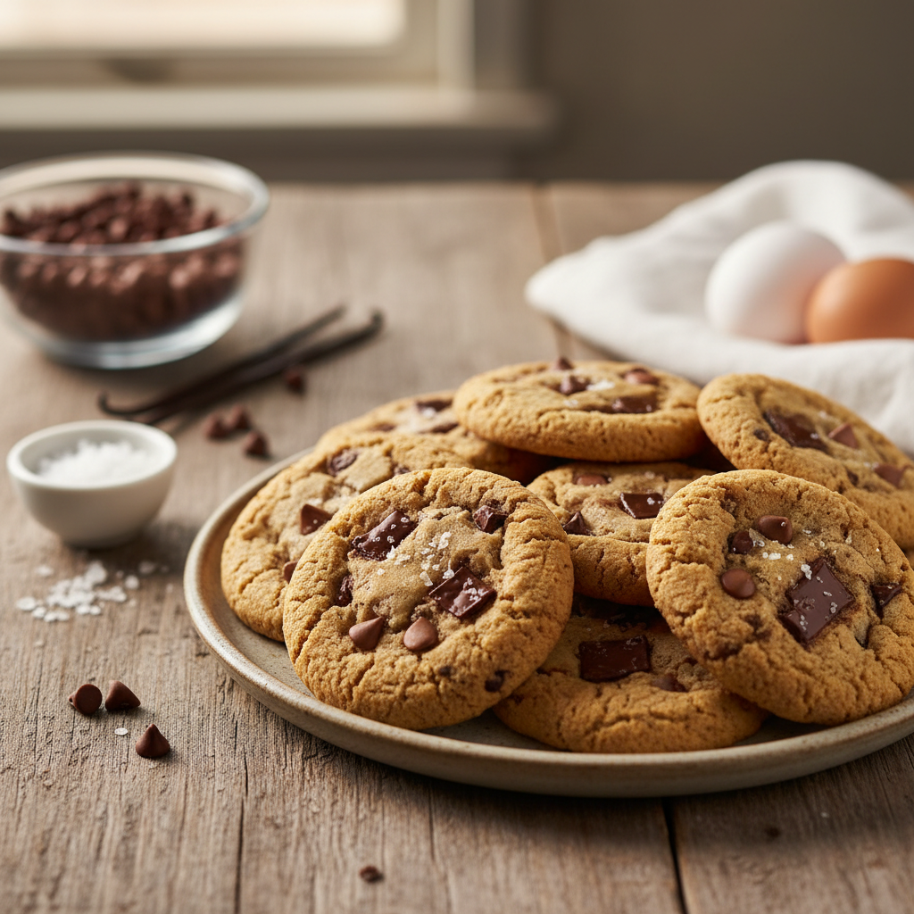 Ameriški piškoti s čokolado: Recept, ki vedno uspe