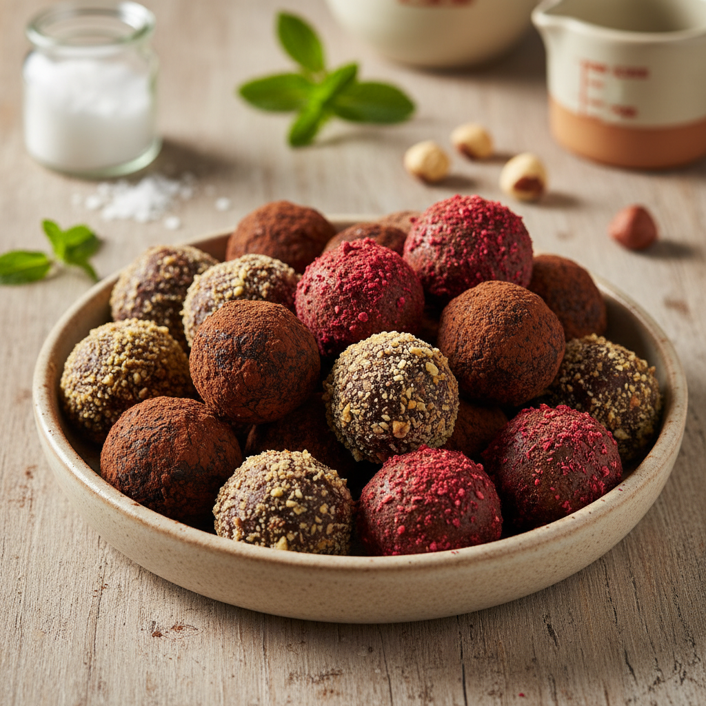 Čokoladne kroglice: Recept za sladico, ki očara