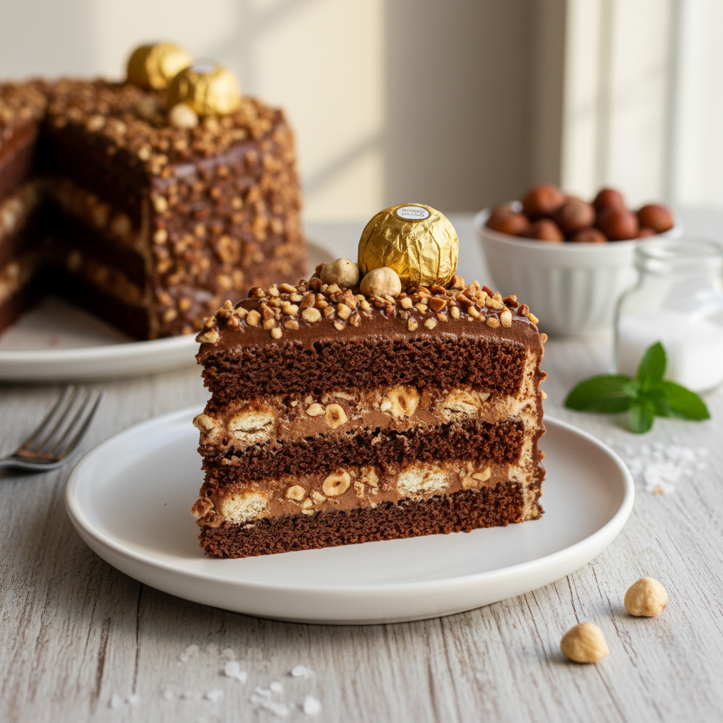 Ferrero Rocher torta: Preprost recept za božansko sladico