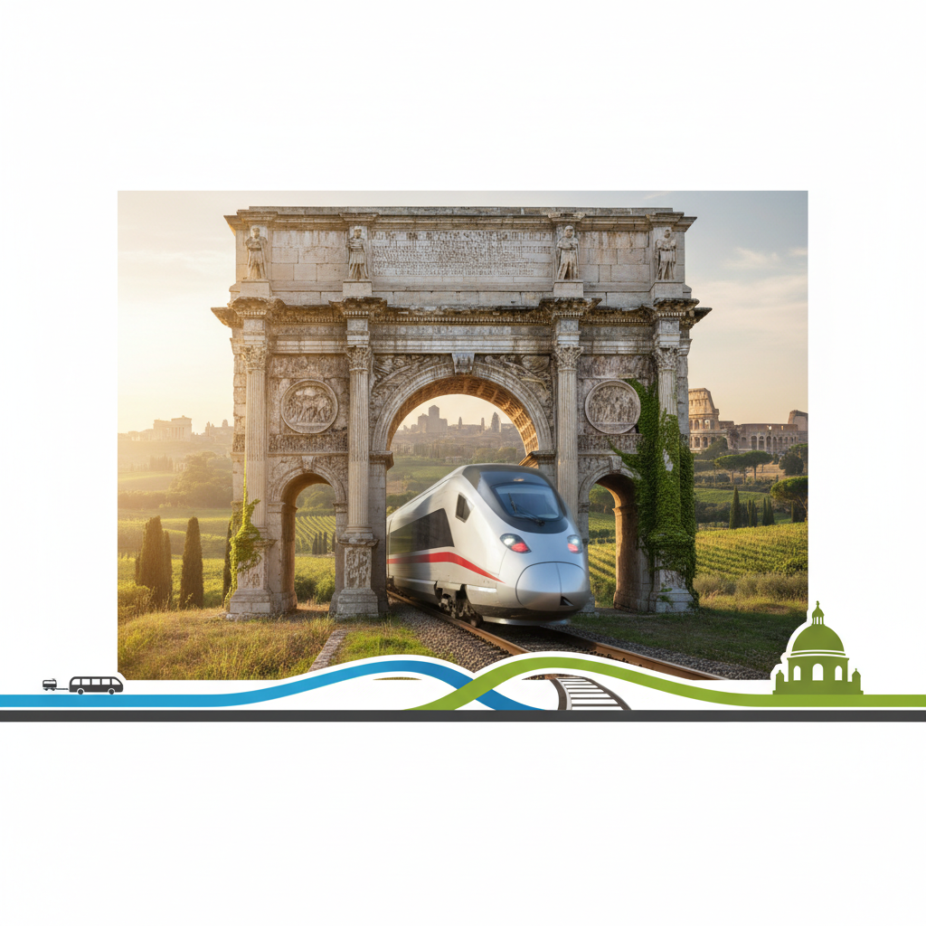 Hitri vlak Trst–Rim: V italijansko prestolnico še hitreje
