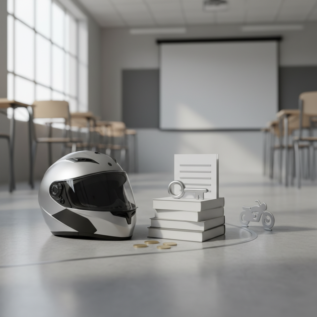 Izpit za motor 125 ccm: Stroški in pot do kategorije A1