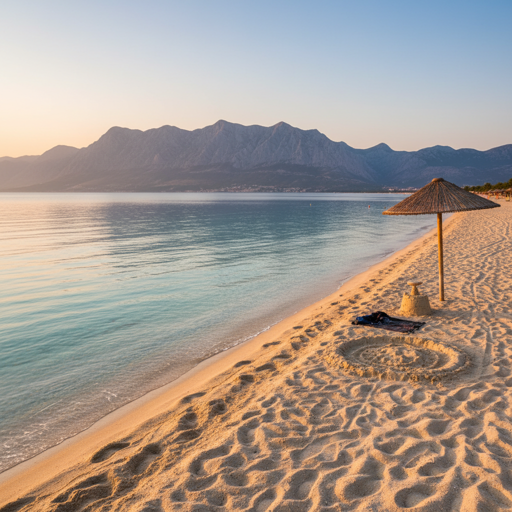 Kraljičina plaža v Ninu: Peščeni raj za nepozaben oddih