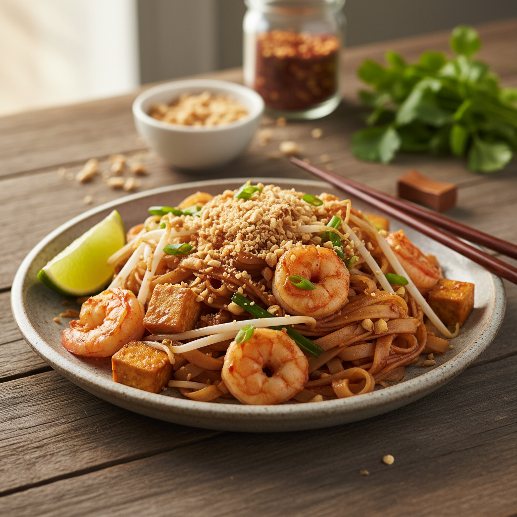 Najboljši pad thai: Hitro azijsko kosilo v 20 minutah