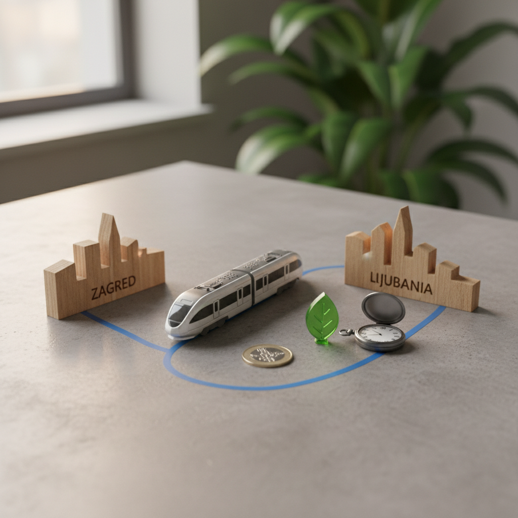 Nov vlak Ljubljana–Zagreb: Preverite vozni red in cene