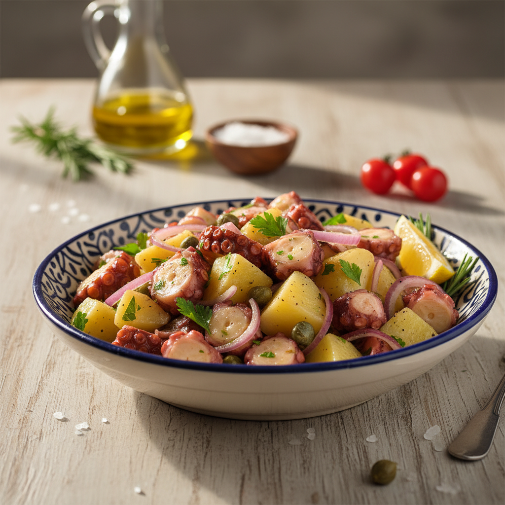 Okus morja: Najboljša hobotnica v solati po dalmatinsko