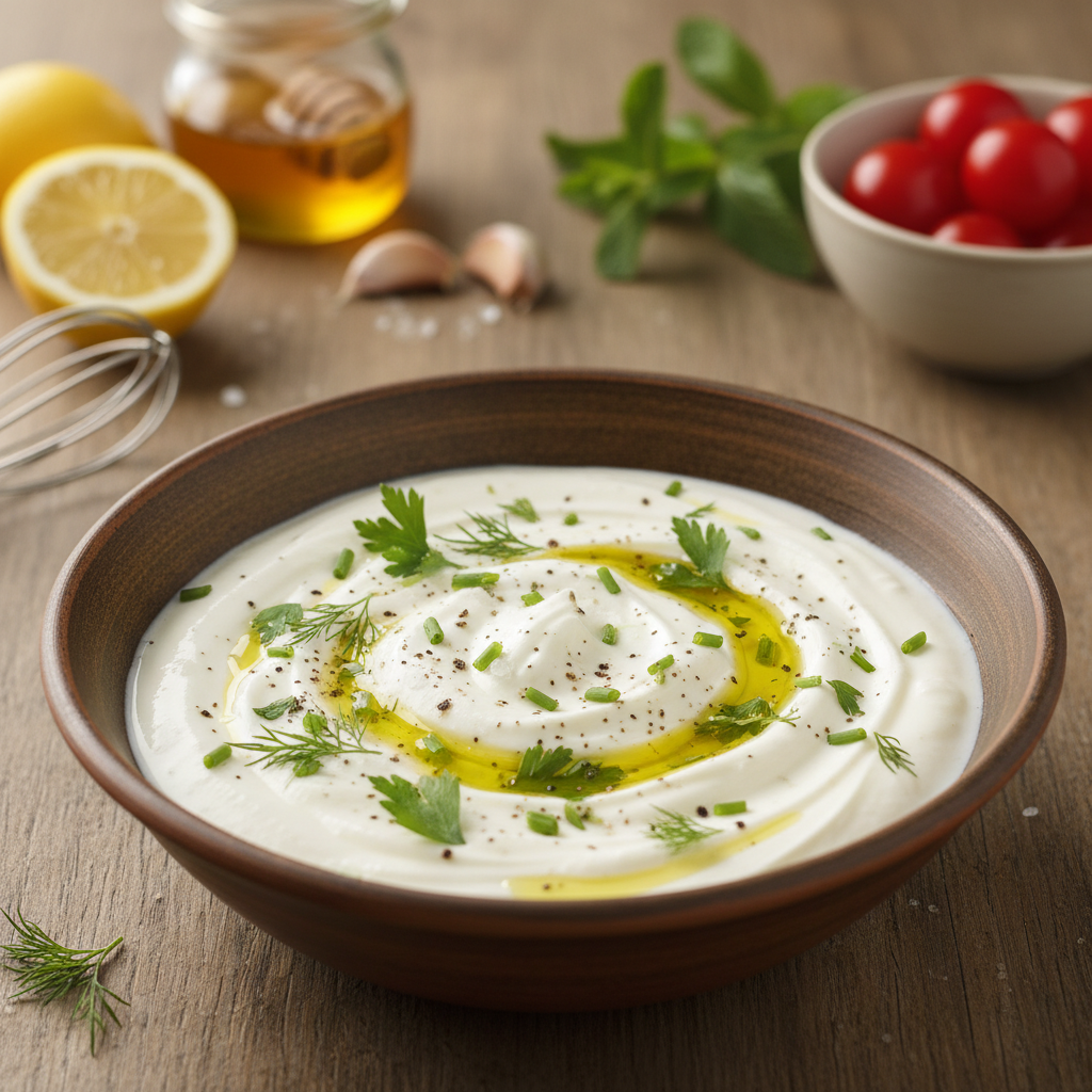 Pozabite na majonezo: Najboljši jogurtov preliv za solato