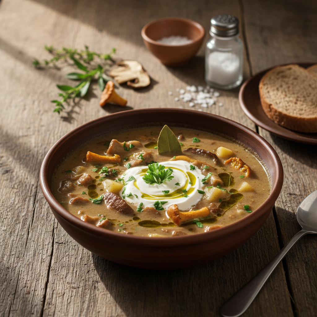 Recept: Prava pohorska gobova juha za vse generacije