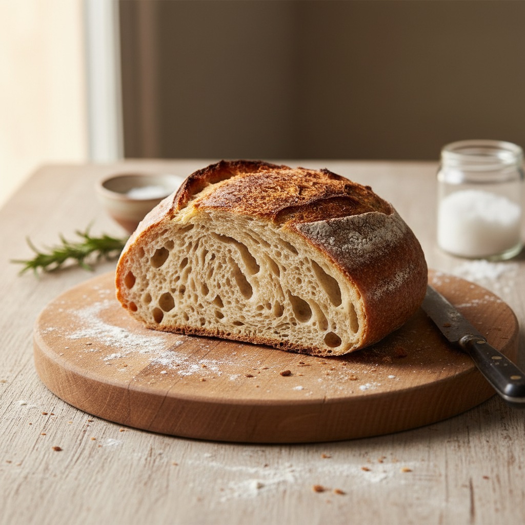 Recept za izjemno rahel domač kruh, ki vedno uspe