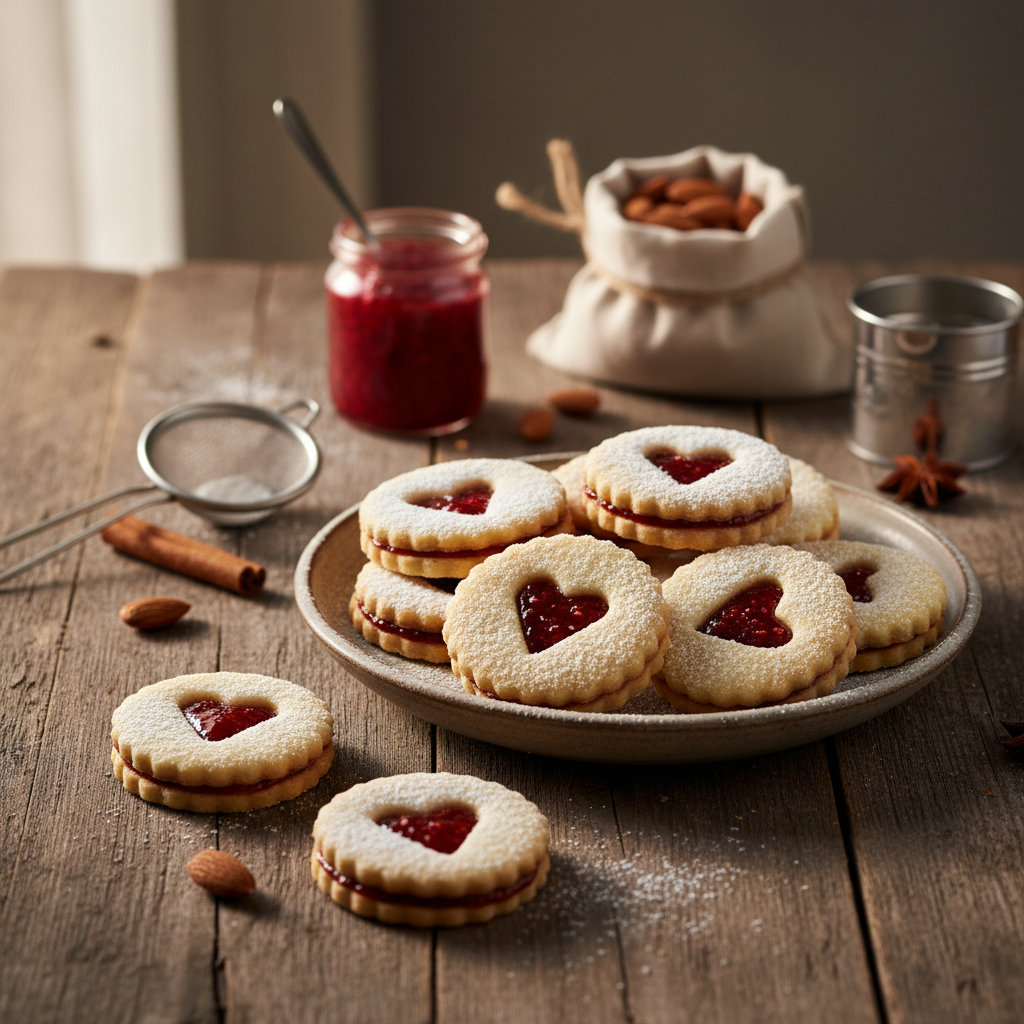 Recept za najboljše linške piškote: Skrivnost mehkobe