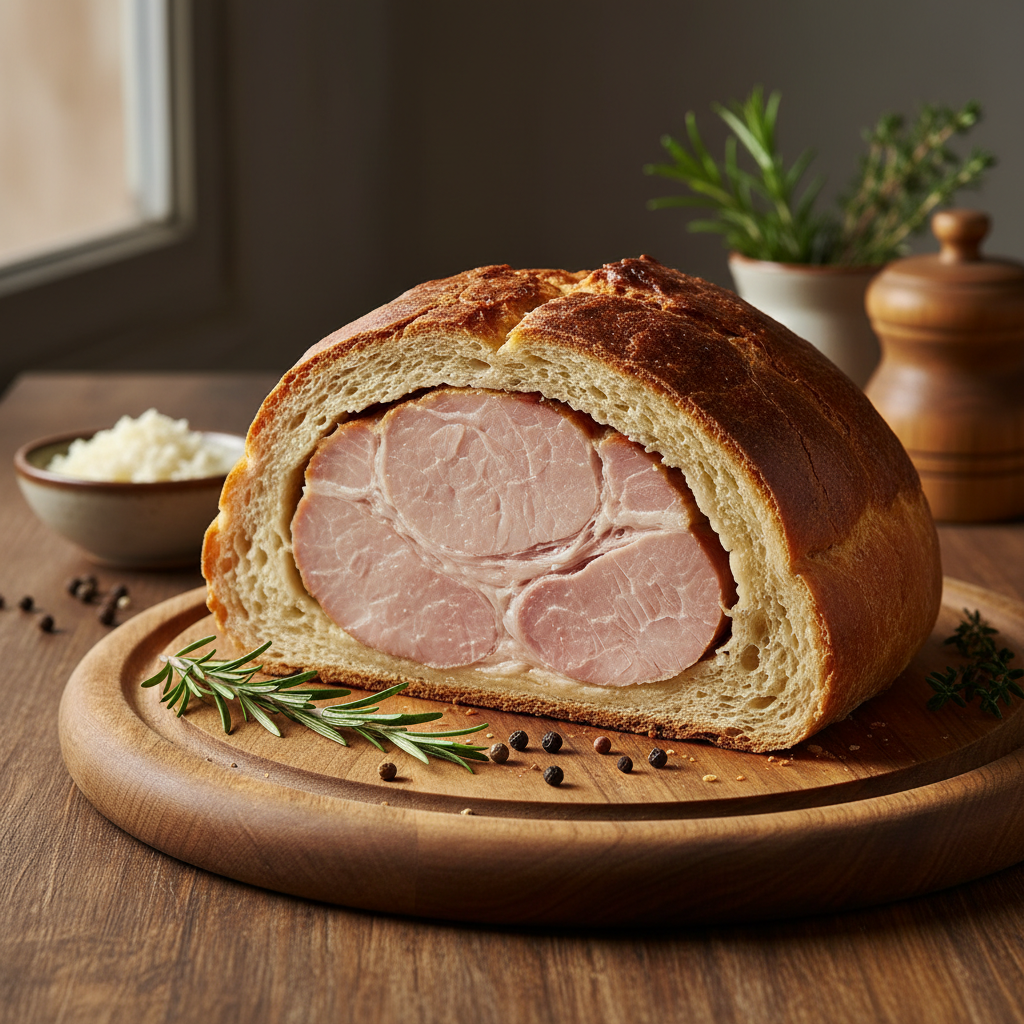 Sočna šunka v testu: Recept, s katerim boste blesteli