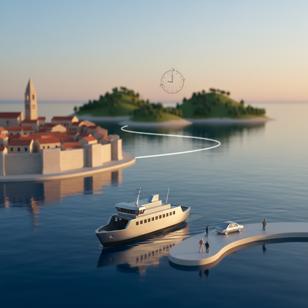 Trajekt Zadar–Preko: Preverite nov poletni vozni red