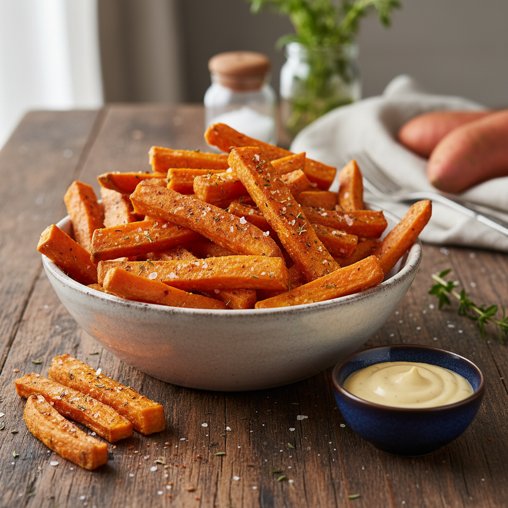 Trik za popolnoma hrustljav sladki krompir iz pečice