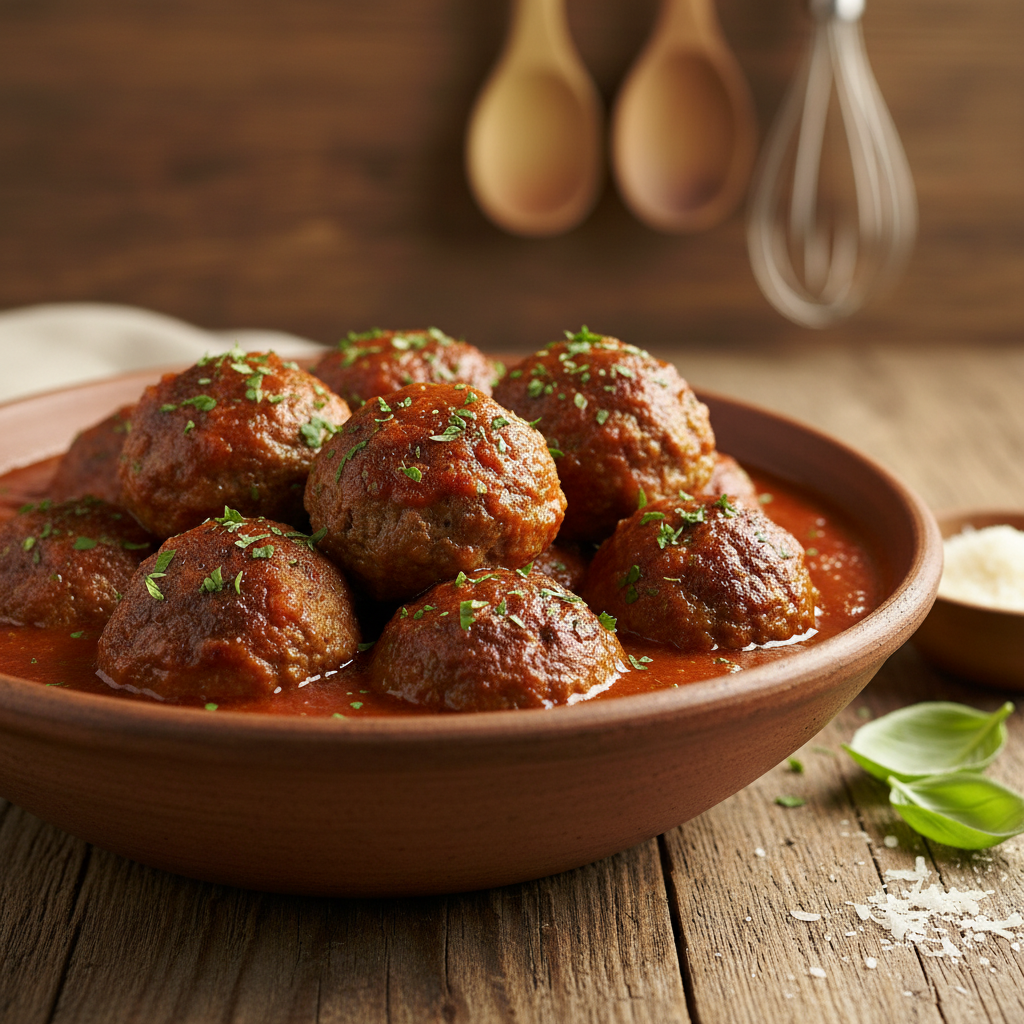 Domači čufti v paradižnikovi omaki: recept za okus otroštva