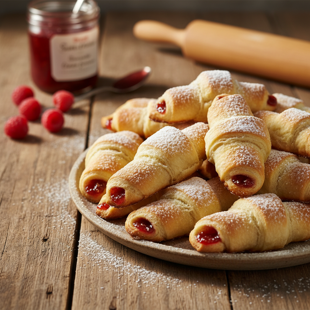 Domači rogljički z marmelado: recept, ki vas bo navdušil
