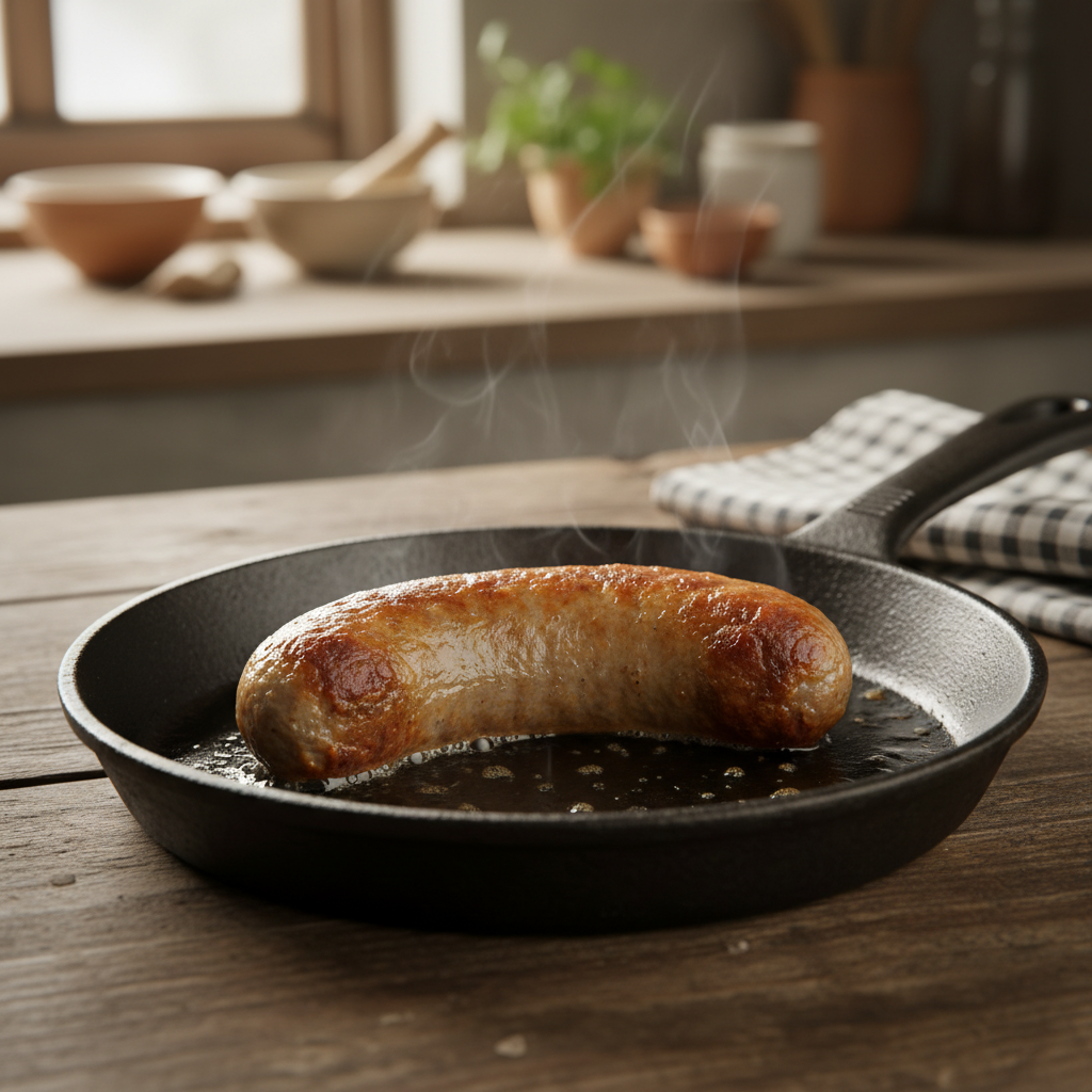 Kako speči popolne krvavice: da ostanejo sočne in ne počijo