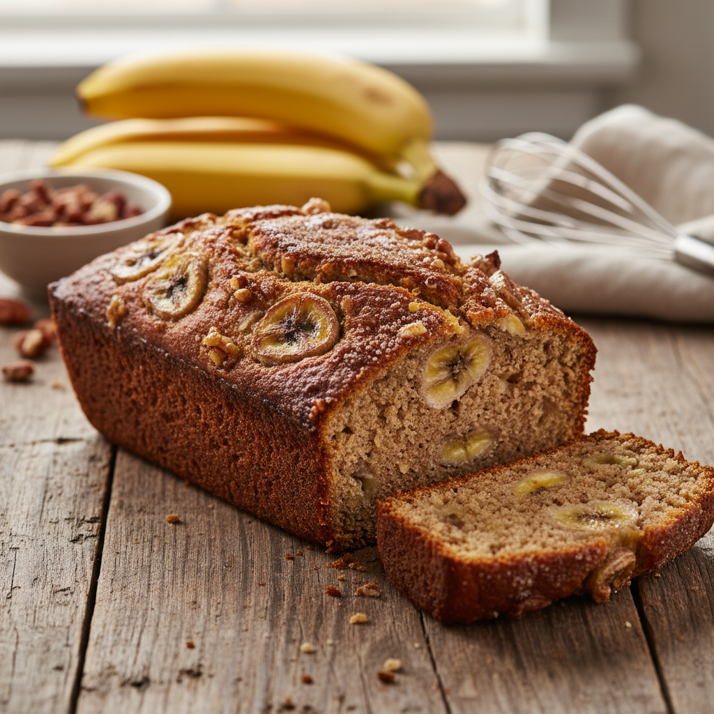 Najboljši recept za sočen bananin kruh, ki vedno uspe
