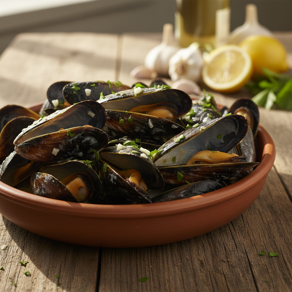 Popolne dagnje na buzaro: preprost recept za mediteran