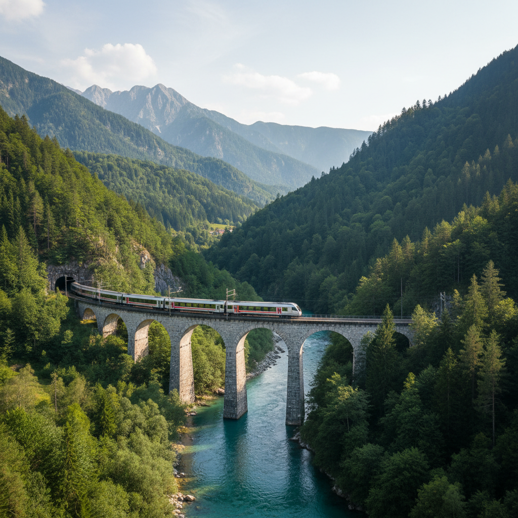 Nepozabni izleti z vlakom po Sloveniji: 5 idej za pobeg