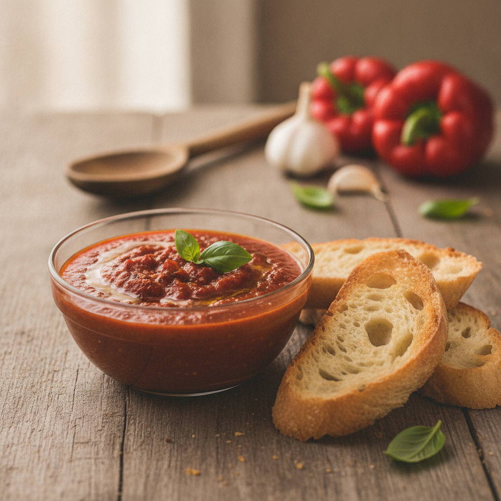 Domača omaka iz pečenih paprik: Recept, ki ga morate poskusiti