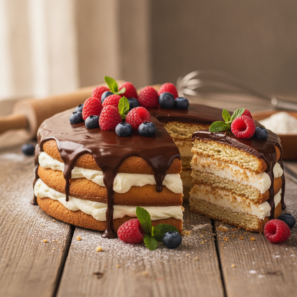 Hitra in slastna piškotna torta: Recept za popoln vikend