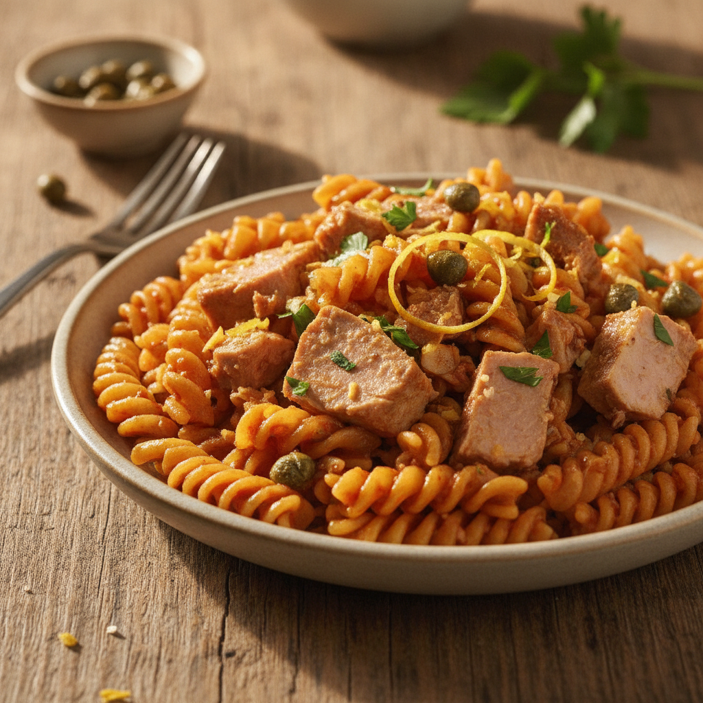 Hitre testenine s tuno: Recept za slastno in lahko kosilo