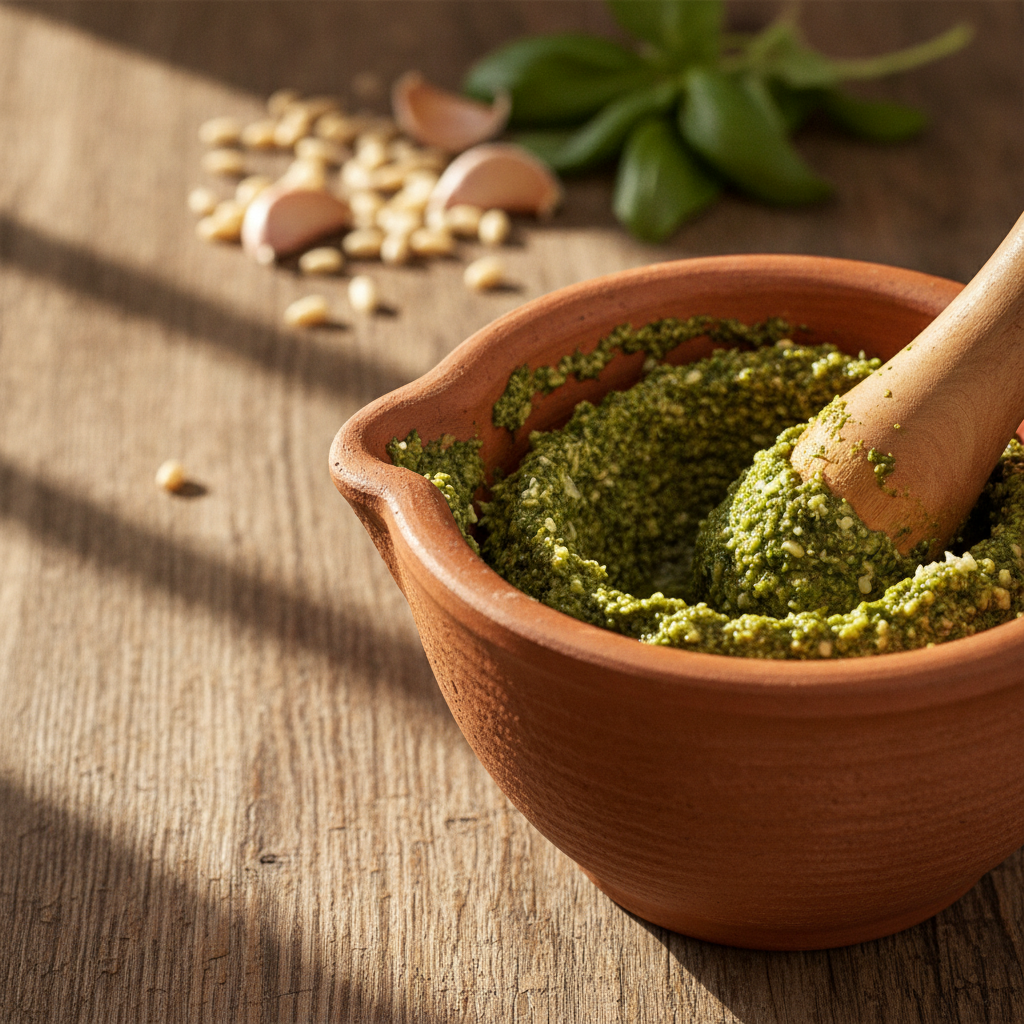 Najboljši domači bazilikin pesto: Recept za pristen okus