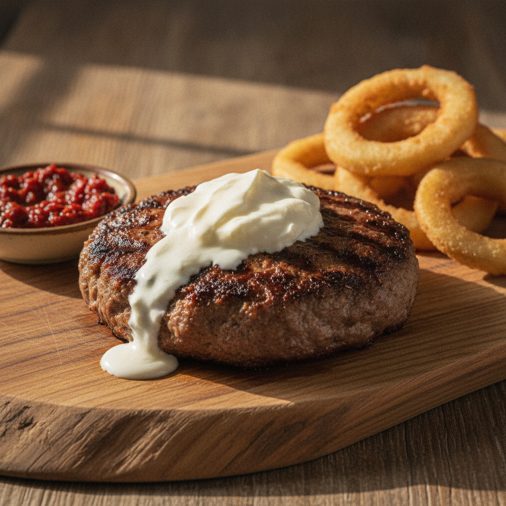 Najboljši recept za sočno pleskavico z avtentičnim okusom