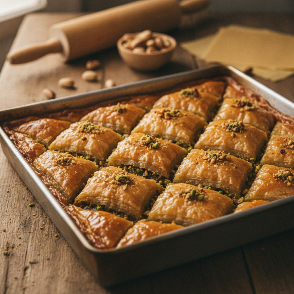 Preprosta domača baklava: Recept za bogat in sladek užitek